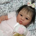 20inch Reborn Kit Eleanor Anne Open Eyes Baby Unfinished Unpainted Doll Parts with Body and Eyes