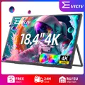 EVICIV 18 inch Large LCD Gaming Monitor 4K UHD Built-in Kickstand VESA Dual Speakers Metal Frame