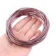 1 Pcs Bonsai Wires Anodized Aluminum Brown Training Wire Total 16.5 Feet Garden Accessories 5 Sizes