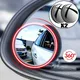 Rotatable Wide Angle Round Frame Blind Spot Mirror Car Suction Cup Auxiliary Rearview Mirror Car