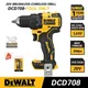 DEWALT DCD708 Cordless Compact Drill Driver Bare Tool 20V MAX Brushless Motor 1/2 in Electric
