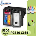 Pg640 Cl641 Refillable Ink Cartridge PG640 CL641 Replacement for Canon Pixma MG2160 MG2260 MG3160