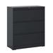 Latitude Run® Lateral File Cabinet 3 Drawer Filing Cabinet w/ Lock, Lockable File Cabinet For Home Office | Wayfair