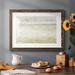 Latitude Run® Embellished Squall II - Single Picture Frame Print Paper, Solid Wood in Brown | 26 H x 38 W x 1.5 D in | Wayfair