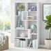 Latitude Run® Gernie Bookcase in White | 68.5 H x 37.4 W x 11.42 D in | Wayfair 9A351AC0E9914E32A4FB0B44398AF4F7