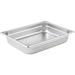 Winco Rectangle Stainless Steel Food Storage Container Set of 12 Stainless Steel in Gray | 10.38 W in | Wayfair SPJM-202