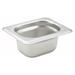 Winco Rectangle Stainless Steel Food Storage Container Stainless Steel in Gray | 3.5 W in | Wayfair SPJH-1802