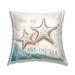 Stupell You Me & Sea Beach Starfish Printed Outdoor Throw Pillow Design by Elizabeth Tyndall