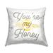 Stupell You're My Honey Bumblebee Printed Outdoor Throw Pillow Design by Lil' Rue