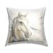 Stupell Soft Country Horse Portrait Printed Outdoor Throw Pillow Design by Dina D'Argo