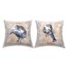 Stupell Nautical Sea Life Lobster Crab Printed Outdoor Throw Pillow Design by Kelley Talent (Set of 2)