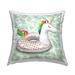Stupell Fashion Brand Glam Rainbow Unicorn Printed Outdoor Throw Pillow Design by Ziwei Li