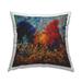 Stupell Impressionist Rooster Farm Animal Abstract Design Printed Outdoor Throw Pillow Design by Joseph Marshal Foster