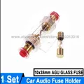 1 Satz 10*38mm Agu Glass icherungs halter 10a 15a 20a 25a 30a 40a 50a 60a 70a 80a 100a Car Audio