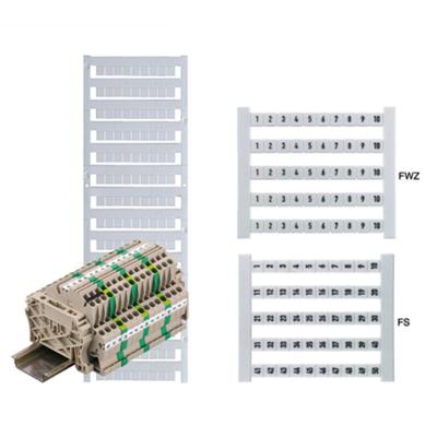 Weidmuller - Weidmüller 523060001-500 Klemmenmarkierung Weiß 500 St.