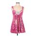 In Bloom by Jonquil Casual Dress - A-Line: Pink Dresses - Women's Size Medium