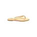 Yosi Samra Flip Flops: Yellow Shoes - Women's Size 6