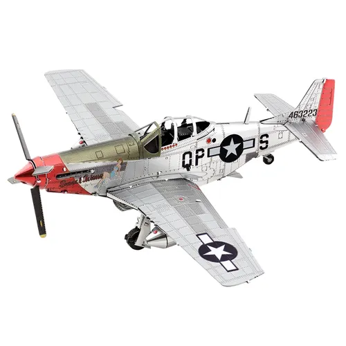 P-51D 3d Metall Puzzle Modell Kits DIY laser geschnittene Puzzles Puzzle Spielzeug