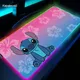 RGB große Gaming-Mauspad Anime Kawaii Maus matte 100x55 übergroße leuchtende LED verlängerte Mouse