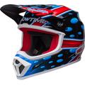 Bell MX-9 MIPS McGrath Showtime 23 Motocross Helm, schwarz-rot-blau, Größe L