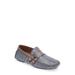 Croc Embossed Driver Loafer