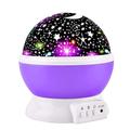 proiettore stellare luce notturna lampada da scrivania girevole a 360 gradi 8 colori che cambiano con usb per bambini camerette e decorazioni per feste