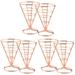 6 Pcs Cone Snack Holder French Fries Utensil Holder Snack Serving Basket Snack Holder Stand Appetizer Display Stand