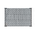 YOBOLK Moving blankets Carpet Blankets Outdoor Patio Rug Camping - 5x8 Ft Black And Gray Outdoor Rugs Outdoor Carpet Plastic Straw Area Rug For Patios RV Outside Porch Rug Balcony Rug RV Clearance