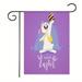 Happy Easter Garden Flag 12.5*18inch Farmhouse fall decor Vertical Spring