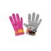 Girls Power Rangers Dino Fury Pink Ranger Gloves Costume Accessory