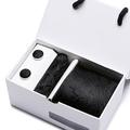 Men's Quality Tie Set Necktie with Box Pocket Square Cufflinks Tie Clip Set for Wedding 2024