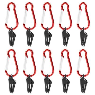 10pcs/set Tarp Clips Clamps Holding Up Canopy Alligator Mouth Lock Grip Clip