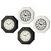 4 Pcs Mantel Decorations Furniture Cutainsforbedroom Clock Model Doll Miniature Items Accessories