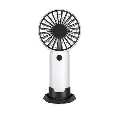 Desktop Fan with Phone Holder – Detachable Base USB Rechargeable Mini Cute Fan for Office or Outdoor Use