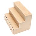 Mini Candy Cabinet Ornament 1PC Mini Candy Display Cabinet Mini House Wooden Candy Storage Cabinet