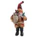 ZPAQI 9 Standing Santa Claus Figurines Christmas Figure Decorations Hanging Xmas Tree Ornaments Santa for Doll Toy