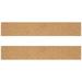 Oahisha Cork Bulletin Bar Strip 2pcs Cork Board Strips Cork Bulletin Bar Strips Frameless Memo Board for Office