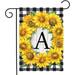 New Classic Monogram Letter J Gard Flag Everyday 18 x 12.5 flag