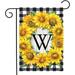 New Classic Monogram Letter J Gard Flag Everyday 18 x 12.5 flag