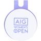 "Clip de casquette The AIG Womens Open - Blanc/Violet - No Gender Taille: One Size Only"