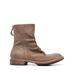 Tronchetto Suede Ankle Boots - Brown - Moma Boots