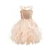 Rovga Toddler Kids Girls Historical Tulle Dress Princess Outfits 4-6 Years