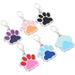 6 Pcs Pet Dog Tag Cat Listing Pendent Labels Dangle Charms for Bracelets ID Tags