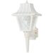 Westinghouse 66946 One-Light Exterior Wall Lantern w/ Removable Tail White Each