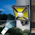 Kayannuo Easter Clearance Solar Outdoor Lights Motion Sensor Solar Powered Lights IP65 3 Modes Wall Security Lights For Fence Yard Garden Patio Front Door With Remote Control Gifts for Women