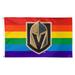 WinCraft Vegas Golden Knights 3' x 5' Single-Sided Deluxe Team Pride Flag