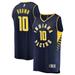 Kendall Brown Men's Fanatics Branded Navy Indiana Pacers Fast Break Custom Replica Jersey - Icon Edition