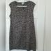 Nine West Dresses | Nine West Womens Leopard Print Midi Dress Size Large Casual Sleeveless | Color: Black | Size: L