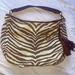 Michael Kors Bags | Michael Kors | Zebra Print Canvas Hobo Bag | Color: Brown/Cream | Size: 14”X12”