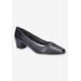 Wide Width Women's Giana Pump by Franco Sarto in Navy (Size 9 W)